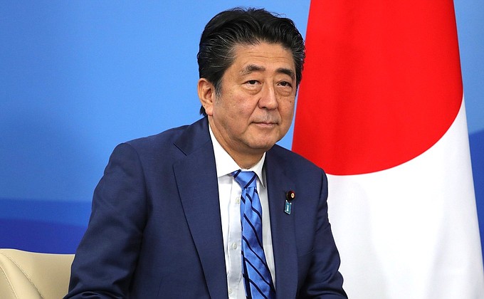 Премьер-министр Японии Синдзо Абэ.