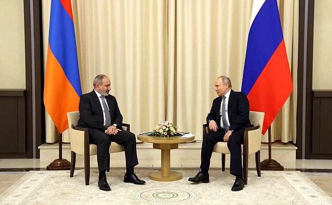 Встреча с Премьер-министром Армении Николом Пашиняном