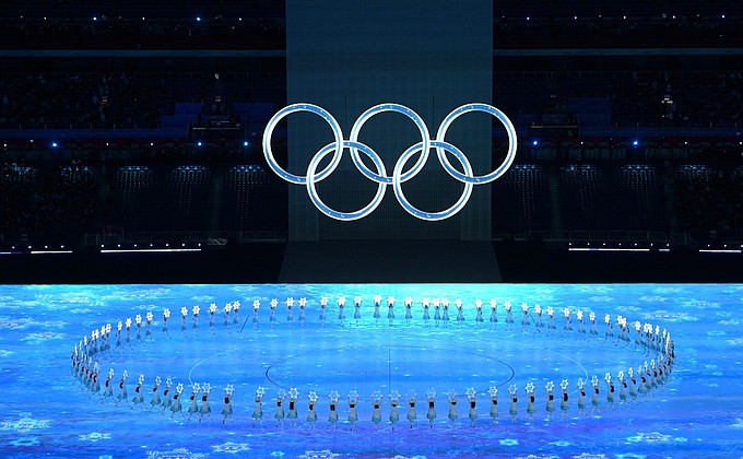 Церемония открытия XXIV Олимпийских зимних игр.