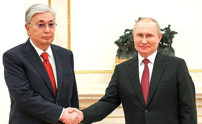 Беседа с Президентом Казахстана Касым-Жомартом Токаевым