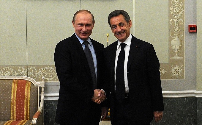 Встреча с Николя Саркози.