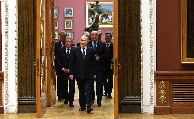Посещение Русского музея