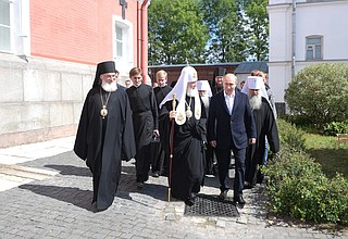 Visiting the Transfiguration of the Saviour Patriarchal Monastery on Valaam.
