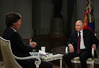Interview to Tucker Carlson • President of Russia