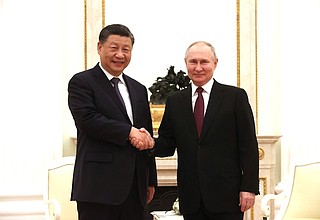 Встреча с Председателем КНР Си Цзиньпином