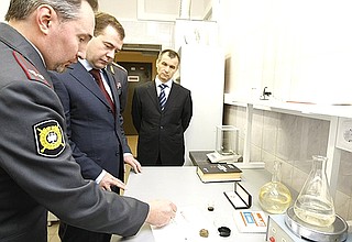 Посещение Управления внутренних дел Невского района.