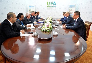Встреча с представителями профсоюзных объединений стран БРИКС.