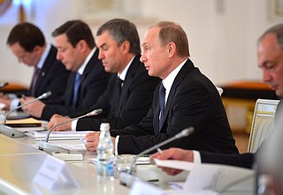 Совместное заседание Совета по межнациональным отношениям и Совета по русскому языку.