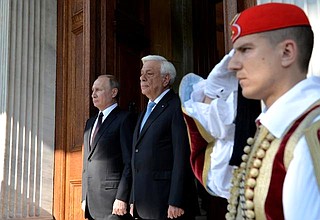 Встреча с Президентом Греции Прокописом Павлопулосом