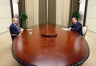 Встреча с губернатором Краснодарского края Вениамином Кондратьевым.
