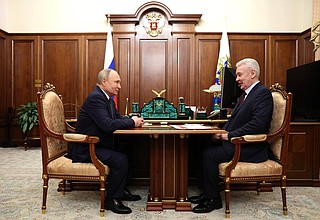 Встреча с мэром Москвы Сергеем Собяниным