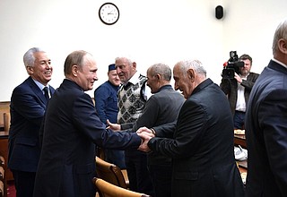 Встреча с представителями общественности Республики Дагестан.