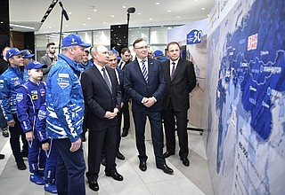 Meeting with the KAMAZ-Master team.