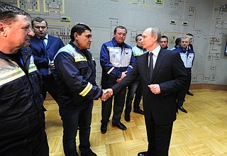 Vladimir Putin participated in the launch of the first stage of a power bridge to Crimea.
