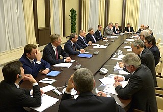 Встреча с представителями Экономического совета ассоциации «Франко-российская торгово-промышленная палата».