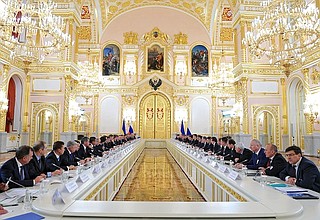 Meeting of the Russian-Ukrainian Interstate Commission.