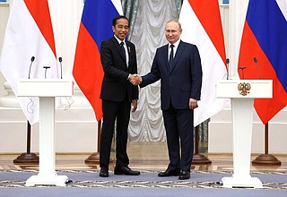 Press statements following Russian-Indonesian talks