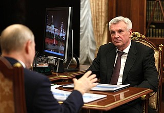 Встреча с губернатором Магаданской области Сергеем Носовым
