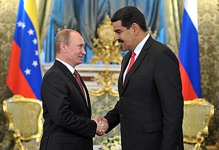 С Президентом Венесуэлы Николасом Мадуро.
