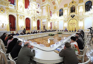 Заседание Совета по развитию гражданского общества и правам человека.