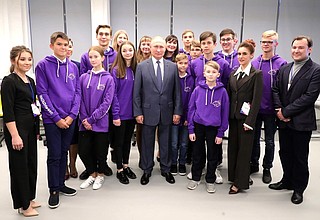 During a visit to the Kalashnikov Academy youth technology park.
