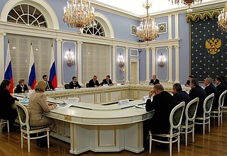 Встреча с руководителями профсоюзных организаций России.