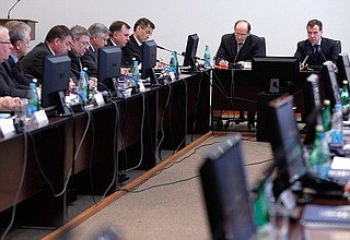 Заседание Национального антитеррористического комитета.