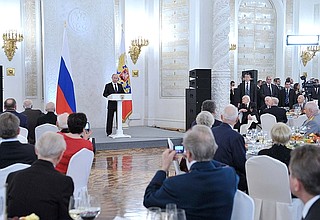 Speech at the reception marking the 70th anniversary of the Battle of Stalingrad.