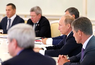 Заседание Совета по межнациональным отношениям.