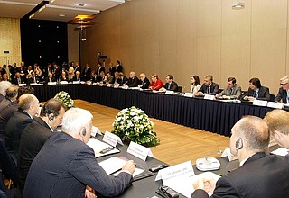Встреча с представителями российских и германских деловых кругов.