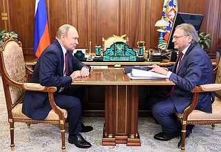 Встреча с Уполномоченным по защите прав предпринимателей Борисом Титовым.