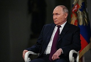 Interview to Tucker Carlson • President of Russia