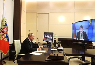 Встреча с врио главы администрации Тамбовской области Максимом Егоровым