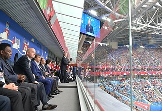 Speech at the opening ceremony of the 2017 Confederations Cup.