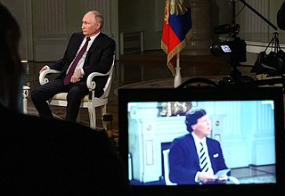 Interview to Tucker Carlson • President of Russia
