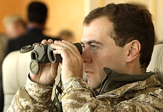 Во время учений Коллективных сил оперативного реагирования «Взаимодействие-2009».