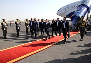 Vladimir Putin arrived in Tehran.