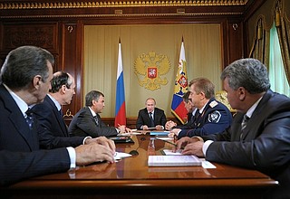 Встреча с членами Совета по межнациональным отношениям.