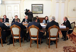 Заседание наблюдательного совета Агентства стратегических инициатив.