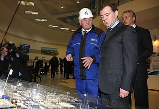 Посещение Омского нефтеперерабатывающего завода.