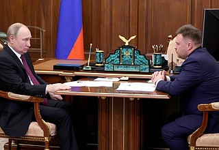 Встреча с главой компании «РусГидро» Виктором Хмариным.