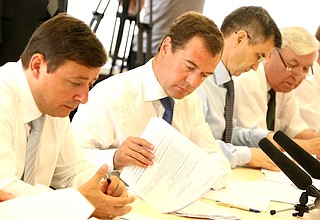 Встреча с представителями правоохранительных органов и общественности Ставропольского края.
