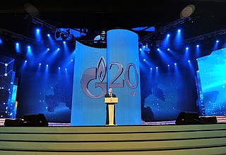 Торжественный вечер, посвящённый 20-летию компании «Газпром».