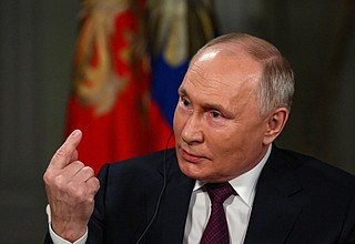Interview to Tucker Carlson • President of Russia