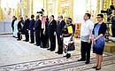 Foreign ambassadors who presented their letters of credence to the President of Russia.