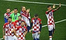 Сборная Хорватии – серебряный призёр чемпионата мира по футболу 2018 года. Фото РИА «Новости»