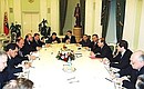 Meeting with leaders of the Second and Third State Duma\'s parliamentary parties and deputy groups.