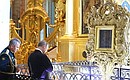 Посещение Петропавловского собора.