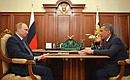 With Head of the Republic of Tatarstan Rustam Minnikhanov.