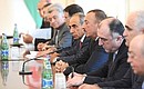 Российско-азербайджанские переговоры.